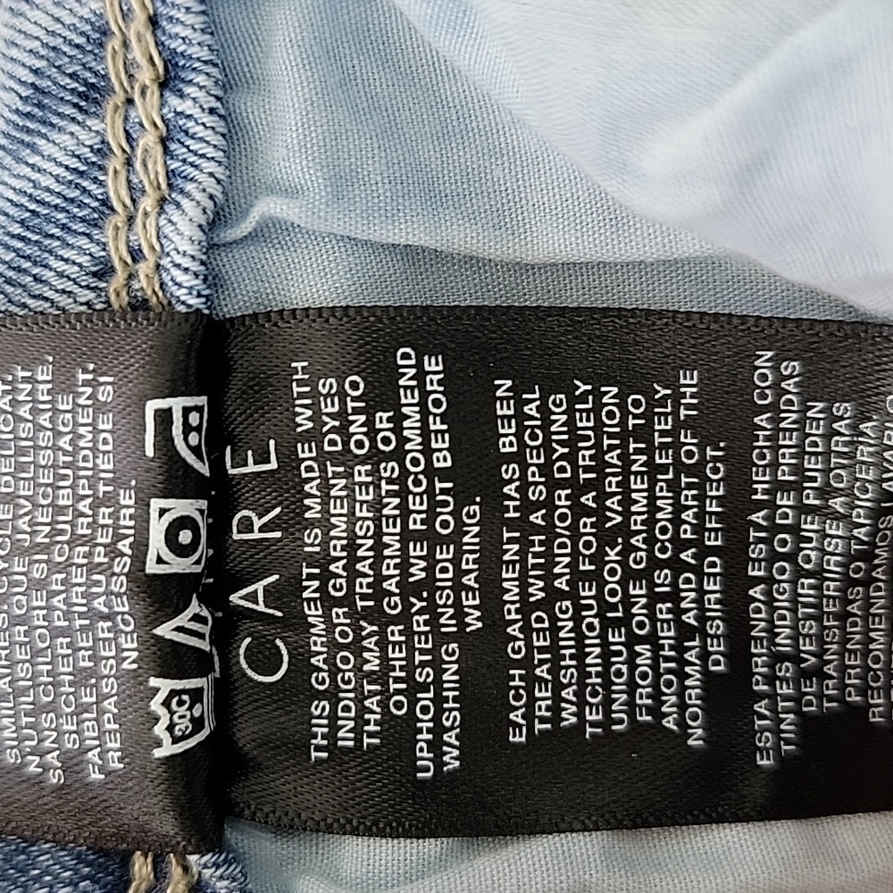 Curve Appeal High-Rise Straight Leg Jeans Contrast Stitching Embroidery Detail - Picture 7 of 11